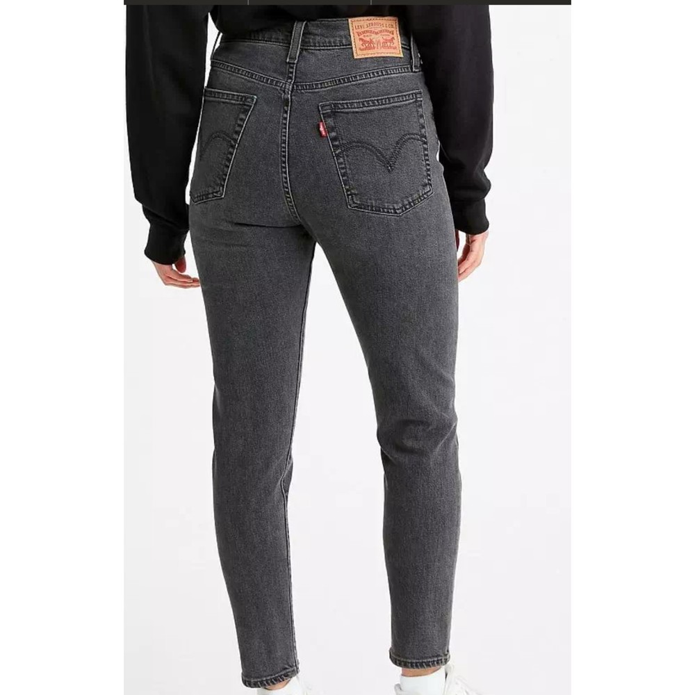 Wedgie Skinny Stretch Jean Size 27 Black Wash Gray